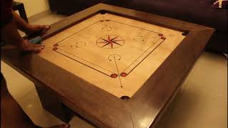 How to clean Carrom board 🙌 Very easy 5 minutes method 👍