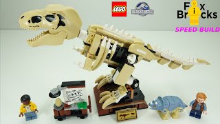 LEGO JURASSIC WORLD 76940 T. rex Dinosaur Fossil Exhibition - Speed Build - FixBricks