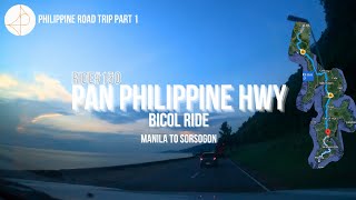 Pan Philippine Hwy Andaya Hwy SLEX (Manila to Bicol) Bicol Ride | Ride#150