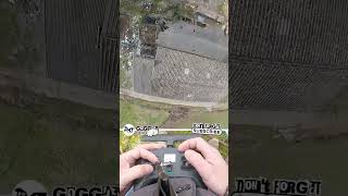 FPV freestyle flight at the farm, with stick cam #fpv