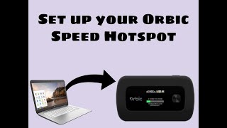 Set up your Orbic Speed Hotspot