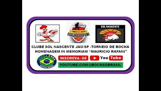 Clube Sol Nascente torneio de bocha *in memoriam Maurício Rafani* 2024