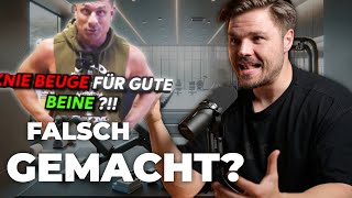 Warum DU Beine FALSCH trainiert hast!