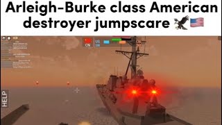 American Warship Jumpscare #roblox