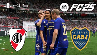 ［FC25］Jugando Liga Argentina River Plate vs Boca Juniors Gameplay sin comentarios