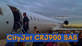 CityJet CRJ900 SAS Scandinavian Airlines seat map and insights