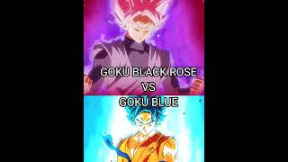 Who is strongest? Goku Black Rose VS Goku Blue