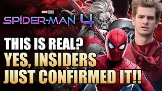 NEW KNULL AND SPIDER-MAN 4 DETAILS HAVE LEAKED!!! Andrew Garfield?!?!