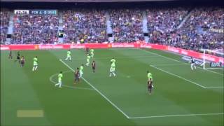 Barcelona vs Osasuna 7-0 All Goals and Highlights 16.03.2014