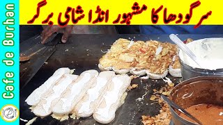 Anda Shami Burger | Streat Food of Sargodha Pakistan | Madni Fast Foods