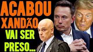 XANDÃO COM MEDO ! ELON MUSK E TRUMP VÃO VIR AO BRASIL E VÃO COMPRAR A GLOBO E DESAFIAR XANDÃO PARA..