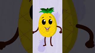 Five Little Fruits #shorts #thefivelittleshow #fruitssong #preschool #kindergarten #fivelittle