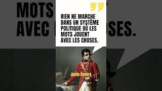 Parole d'Homme #6 #napoleon #politique #rhétorique #justesevere