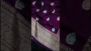 Pure Banarasi Katan Silk Saree Handloom Made 7524931212 #bridalsarees #youtubeshorts #trend #shorts