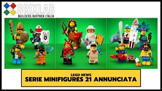 LEGO MINIFIGURES SERIE 21 ANNUNCIATA!