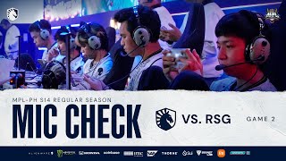 TLPH vs RSG G2 W1 Mic Check