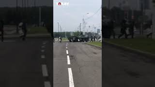 СРОЧНО!!! РЯДОМ С ДВОРЦОМ НЕЗАВИСИМОСТИ ЗАМЕЧЕНЫ БТРы!!! 23.08.2020.