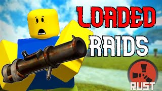 INSANE LOADED RAIDS in Trident Survival (Roblox Rust)