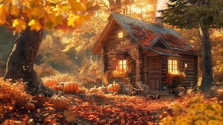 Magic Old Tree in Forest | Peaceful Autumn Forest Ambience - Enchanted Music for Relax, Sleep, Calm