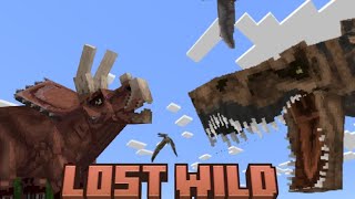 mas animales addon LOST WILD beta v1 para minecraft pe.