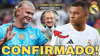 🚨¡BOMBAZO HISTÓRICO! ¡INTERCAMBIO DE MBAPPÉ POR HAALAND! NOTICIAS DEL REAL MADRID HOY