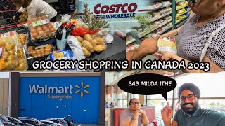 grocery shopping in canada 🇨🇦 ( canada vlog ) 🇮🇳 🇮🇹