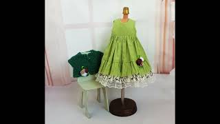 Green outfit doll Little Darling / Зеленый аутфит для куклы Литтл Дарлинг, обзор