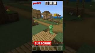 minecraft tapi aku jadi creeper.part 2#minecraftchallenge