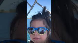 Essa é a Leah, nossa pequena de 4 anos que embarcou com gente nessa aventura!