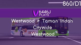 ROBLOX | Go-Ahead Roblox | Service 860 (Amended) - Westwood -  Taman Indah (D1)