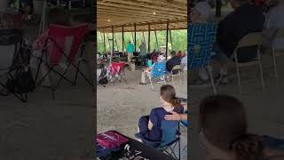 Listening to the Grascals at Holiday Hills Music Park