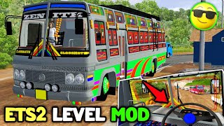 🤩 it's look like ETS2 bus mod | New bussid mod | bussid new mod | bus simulator indonesia