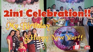 My family in the Phil. celebrate my birthday || New Year sayahan at katatawanan!!