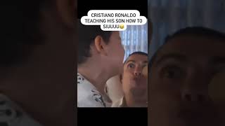 Cristiano Ronaldo teaching how to do Siuuuu