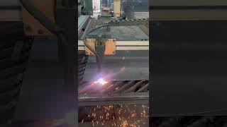 Centrifugal Blower cutting on Plasma cutter!