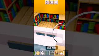 Minecraft: How to build a mordern bed [tutorial]