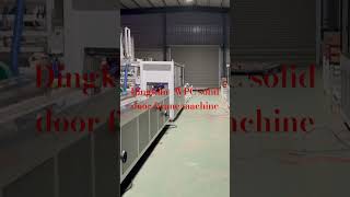 Three sets Wpc solid door frame machine for India