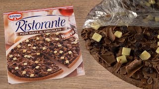 Schokopizza - Dr. Oetker Pizza Dolce Al Cioccolato