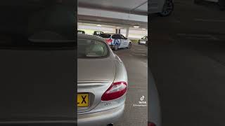 Car stuck in underground car park ￼