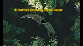 ★ StatTrak Karambit Boreal Forest (Factory New)