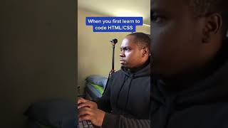 When you first learn HTML & CSS #short #html #css #programming