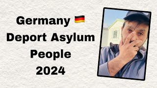 Germany asylum kamp me rahny walun ko deport kia jai ga