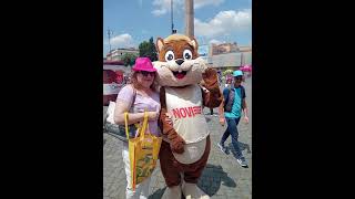 Giro d' Italia in piazza del Popolo a Roma. 28 maggio