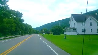 Capturing the breathtaking scenery of New York to Pennsylvania🇺🇸by road(امر یکہ کی خو بصو ر تی)