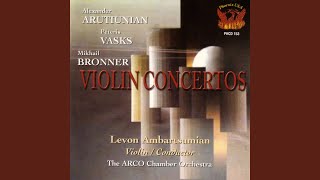 Concerto For Violin And Orchestra (Armenia '88) : Allegro Molto