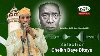 🔴Sélection Musique Afro-arabe Cheikh Baye Biteye Ziar  2024_Xasida Mame Khalifa Niass avec PM TV.