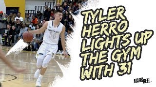 TYLER HERRO SCORES 31 POINTS IN WHITNALL'S  7TH STRAIGHT WIN! | Mars Reel