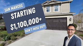 New KB Home For Sale - San Marcos CA -  Ridgeview - 2,926 sqft - 5 bed - 3.5 Bath - Solar Included