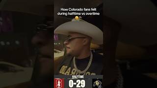 How the fans that left the game early felt when they got home 😫 #CoachPrime #Colorado #NCAA