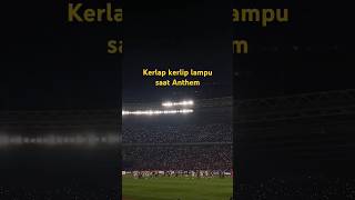 Lebih dekat saat menyanyikan tanah airku #timnasday #timnasindonesia